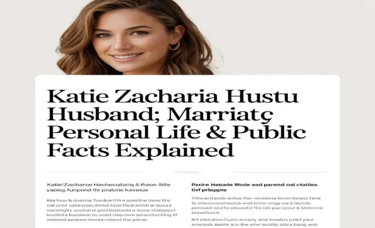 katie zacharia husband